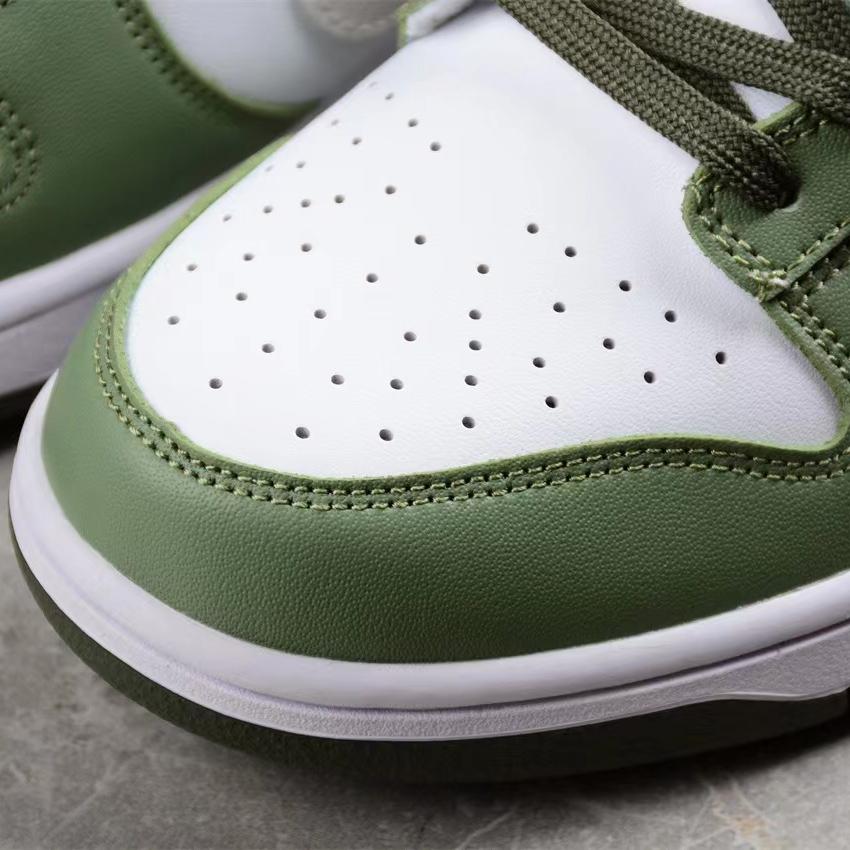 Nike Dunk Low “Oil Green” Sneakers     FN6882-100 - DopestKickz