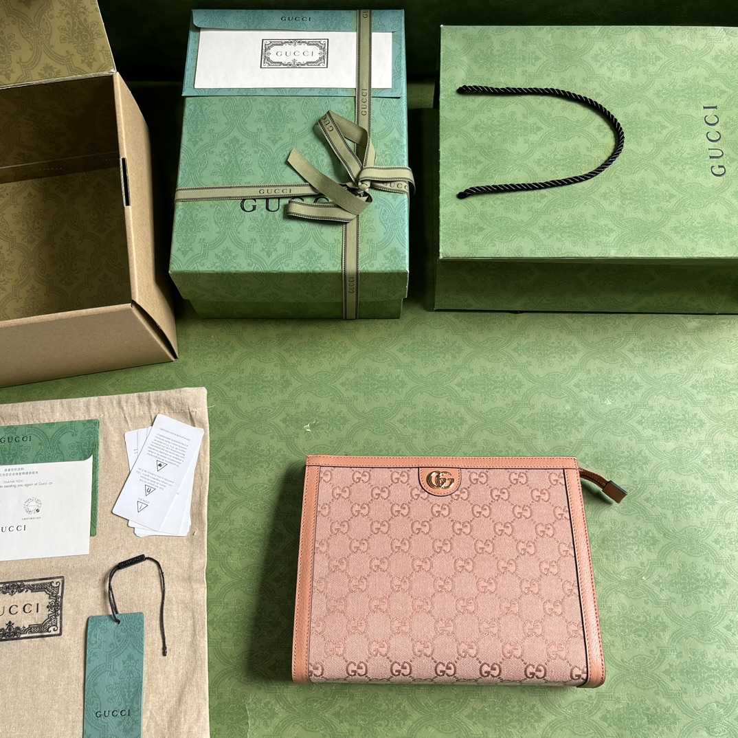Gucci Ophidia GG Pouch (27-21-7cm) - DopestKickz