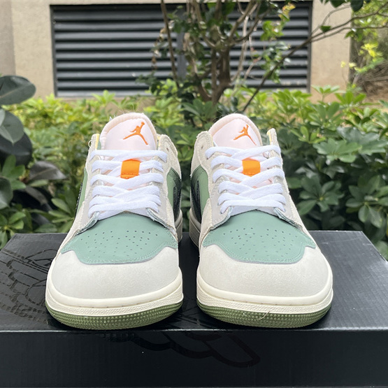 Air Jordan 1 Low Craft SE “Light Olive” Sneaker      FD6819-300 - DopestKickz