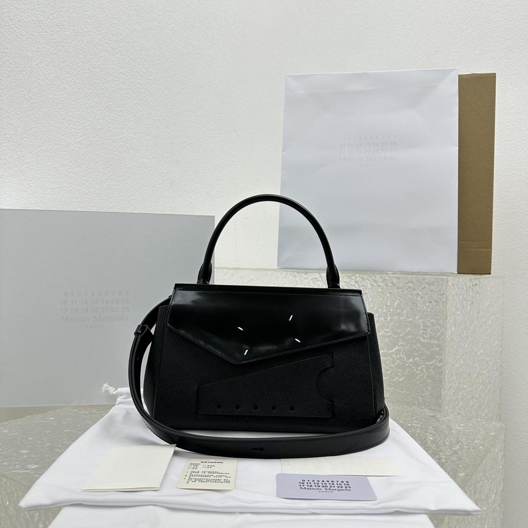 Maison Margiela Small Grained Leather Tote Bag (26x 19x 8cm) - DopestKickz