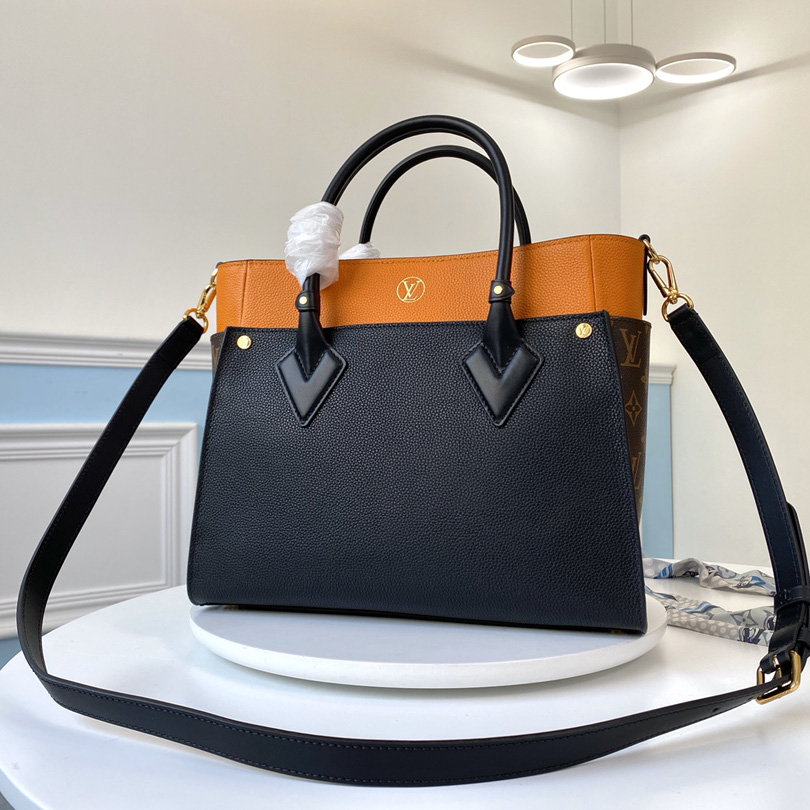 Louis Vuitton On My Side MM Tote Bag (30.5-24.5-14cm)   M53823 - DopestKickz