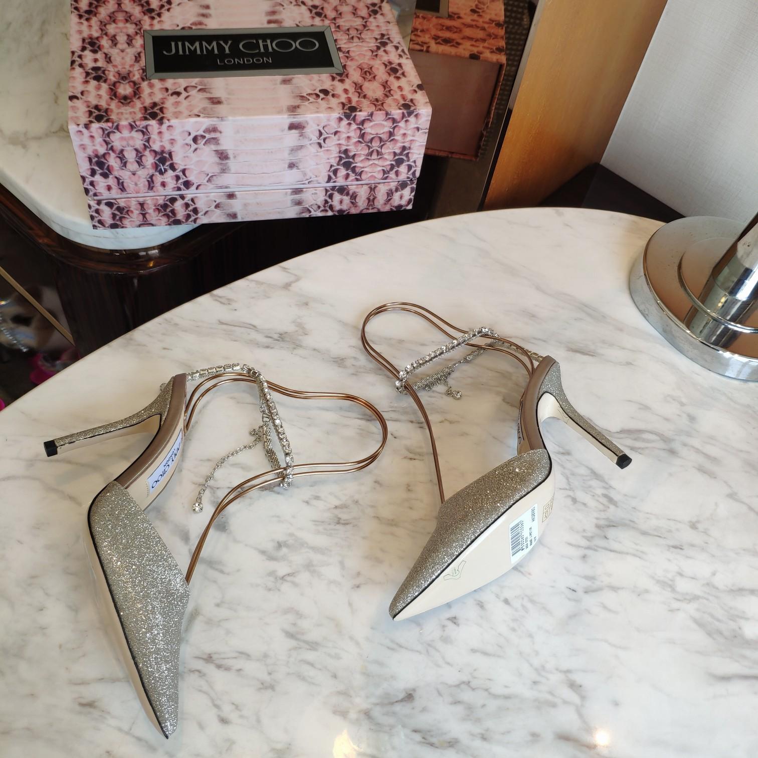 Jimmy Choo Saeda 100 - DopestKickz