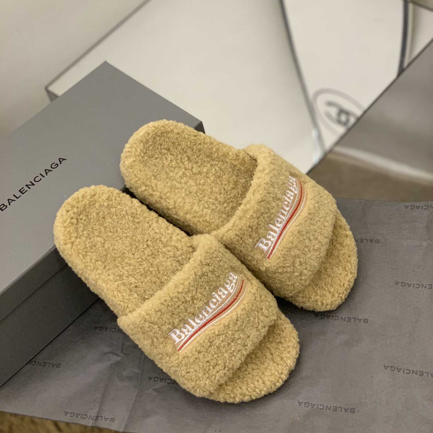 Balenciaga Terry Slide Sandal - DopestKickz