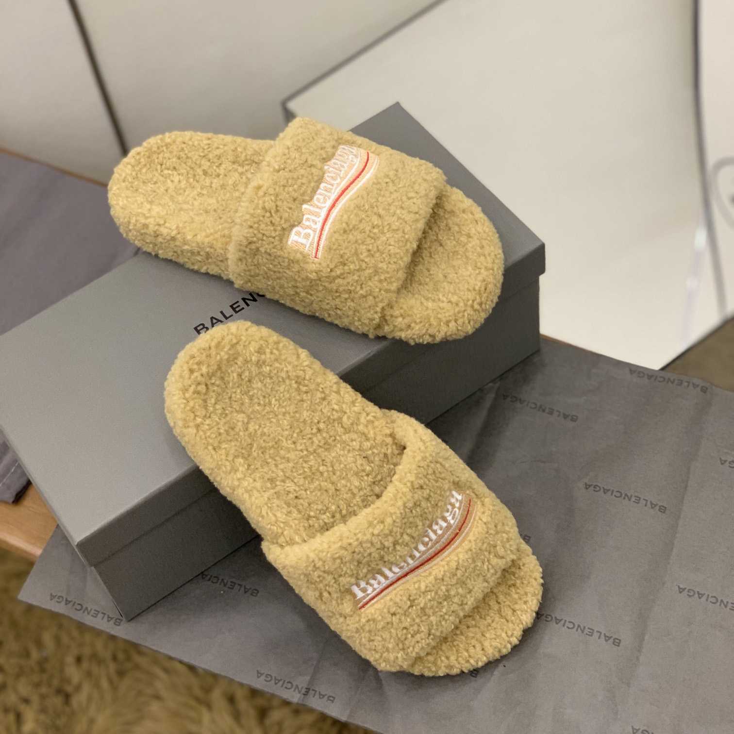 Balenciaga Terry Slide Sandal - DopestKickz