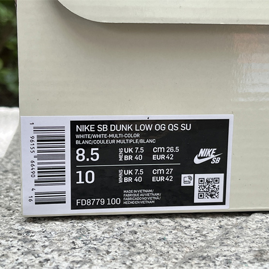 Supreme x Nike SB Dunk High “Rammellzee” Sneakers      FD8779-100 - DopestKickz