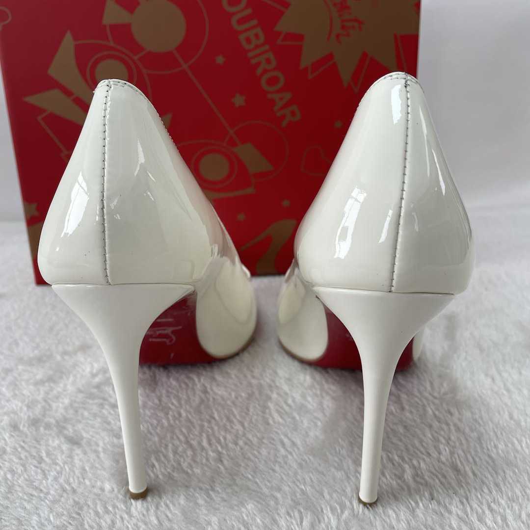 Christian Louboutin Leather Heel   10cm - DopestKickz