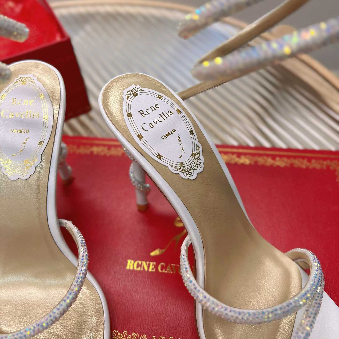 Rene Caovilla Cleo High-heel Sandals - DopestKickz