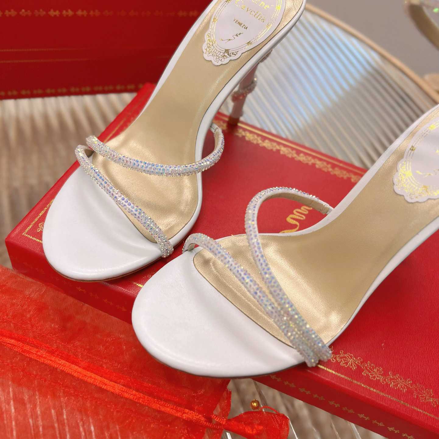 Rene Caovilla Cleo High-heel Sandals - DopestKickz