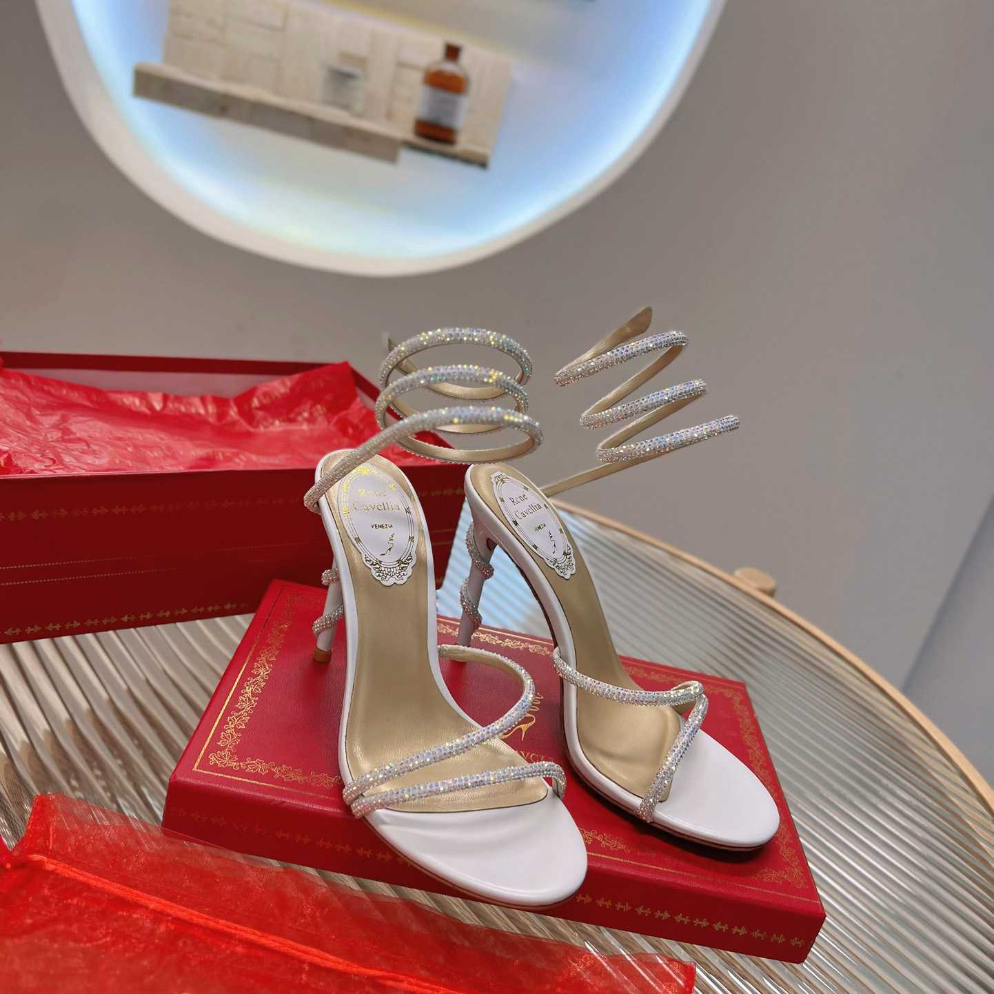 Rene Caovilla Cleo High-heel Sandals - DopestKickz