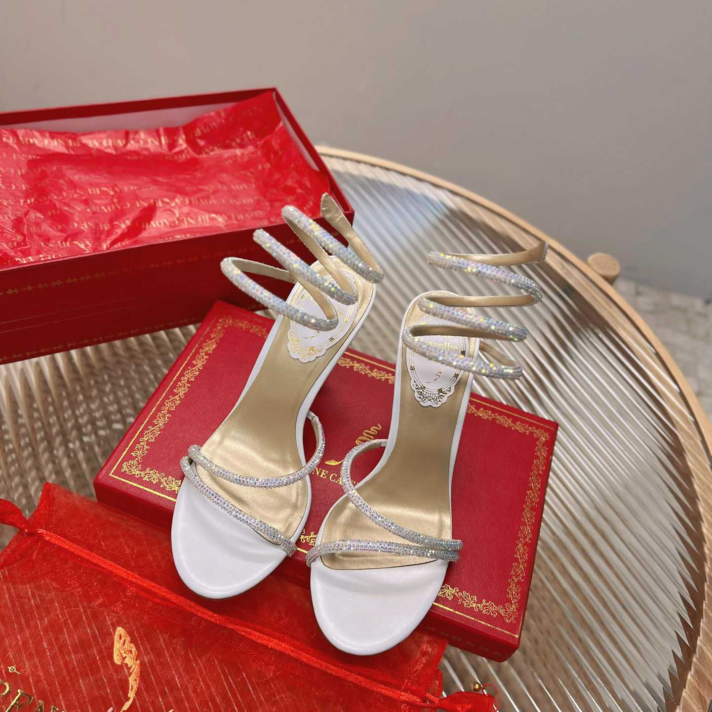 Rene Caovilla Cleo High-heel Sandals - DopestKickz