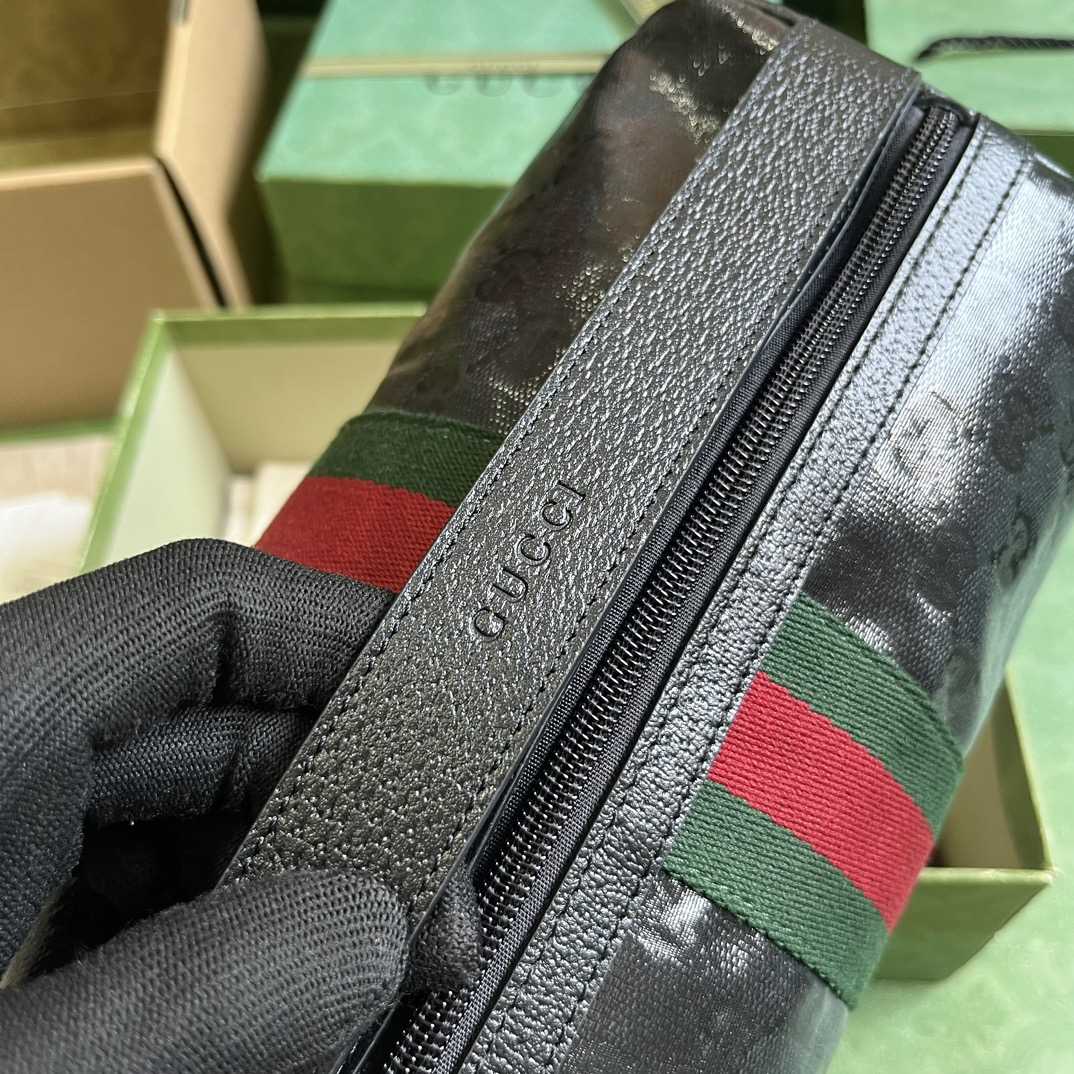Gucci Toiletry Case With Web (25.5x 13x 13cm) - DopestKickz