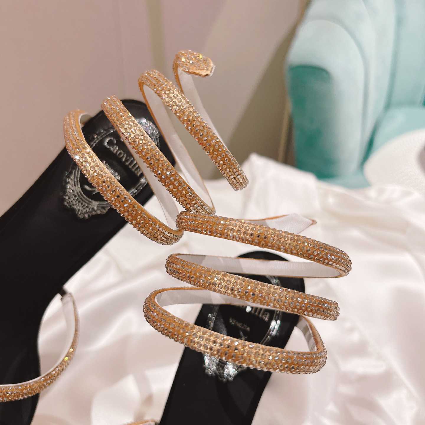 Rene Caovilla Snake Sandal - DopestKickz