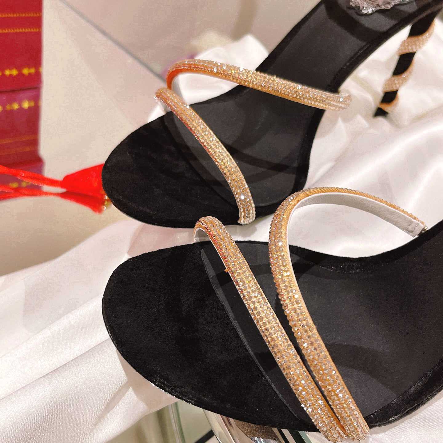 Rene Caovilla Snake Sandal - DopestKickz