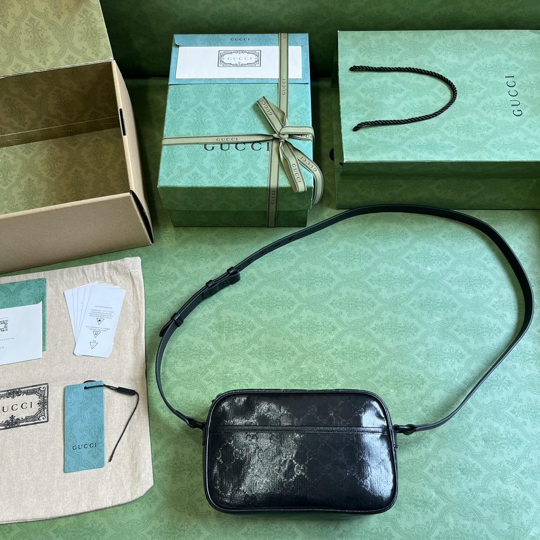 Gucci GG Crystal Mini Shoulder Bag (22.5x 14x 5cm) - DopestKickz