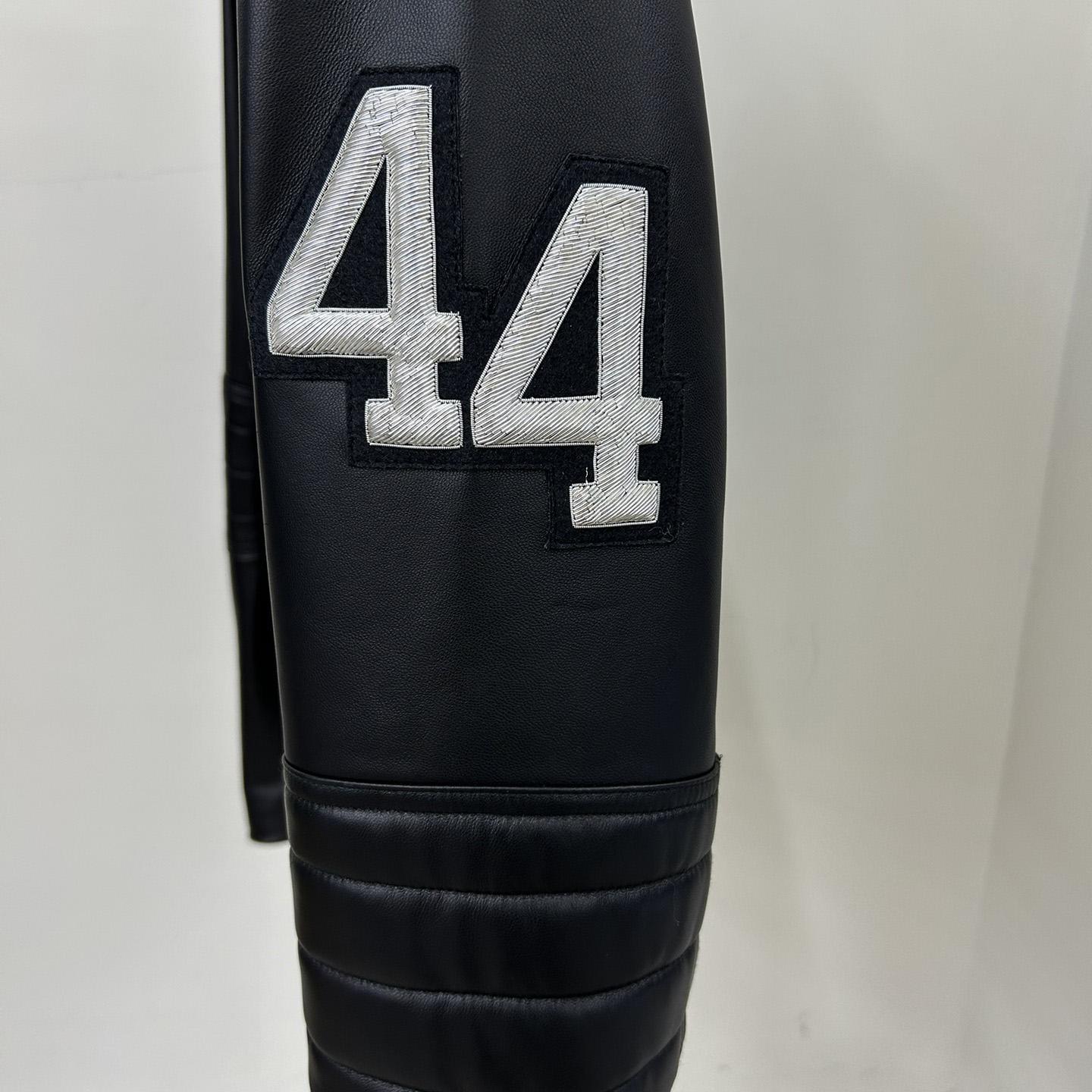 Balmain Leather And Wool Jacket - DopestKickz