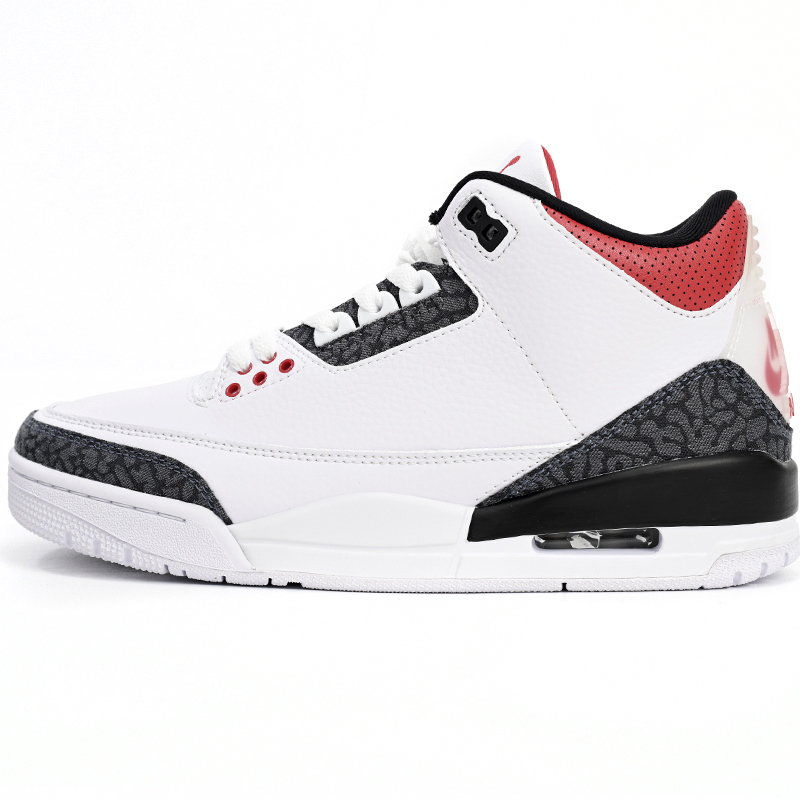 Air Jordan 3 SE DNM “Fire Red” Basketball Shoes   CZ6431-100  - DopestKickz