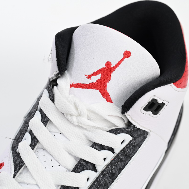 Air Jordan 3 SE DNM “Fire Red” Basketball Shoes   CZ6431-100  - DopestKickz