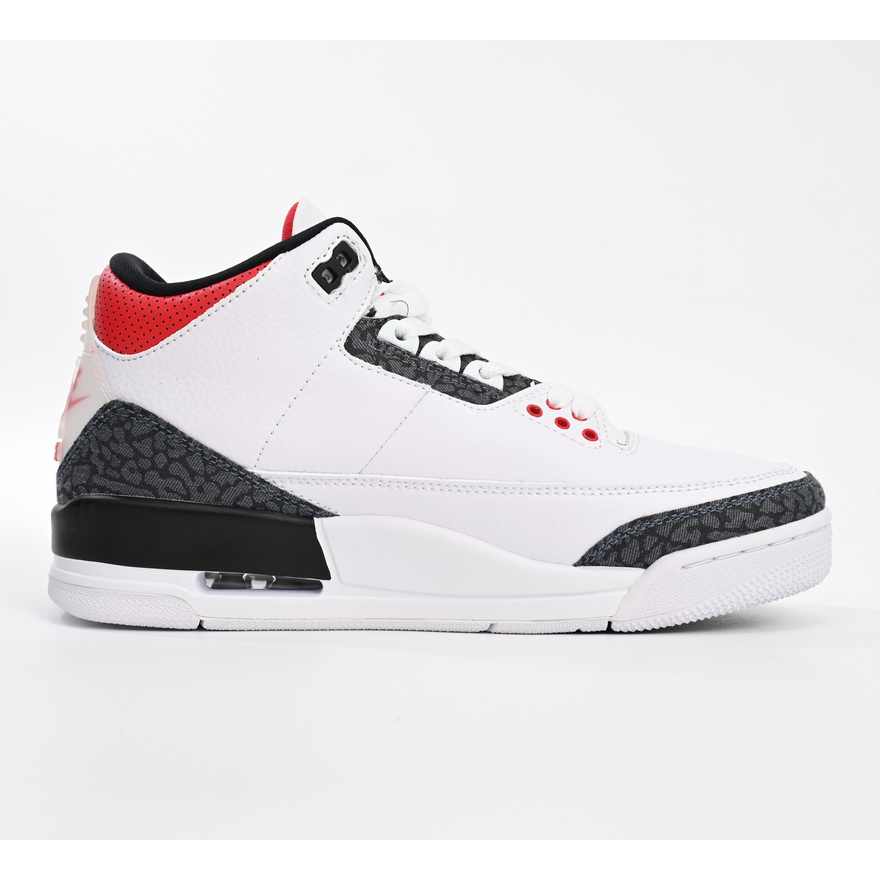 Air Jordan 3 SE DNM “Fire Red” Basketball Shoes   CZ6431-100  - DopestKickz