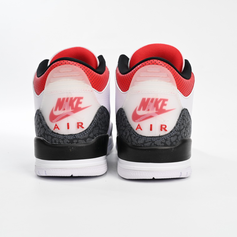 Air Jordan 3 SE DNM “Fire Red” Basketball Shoes   CZ6431-100  - DopestKickz