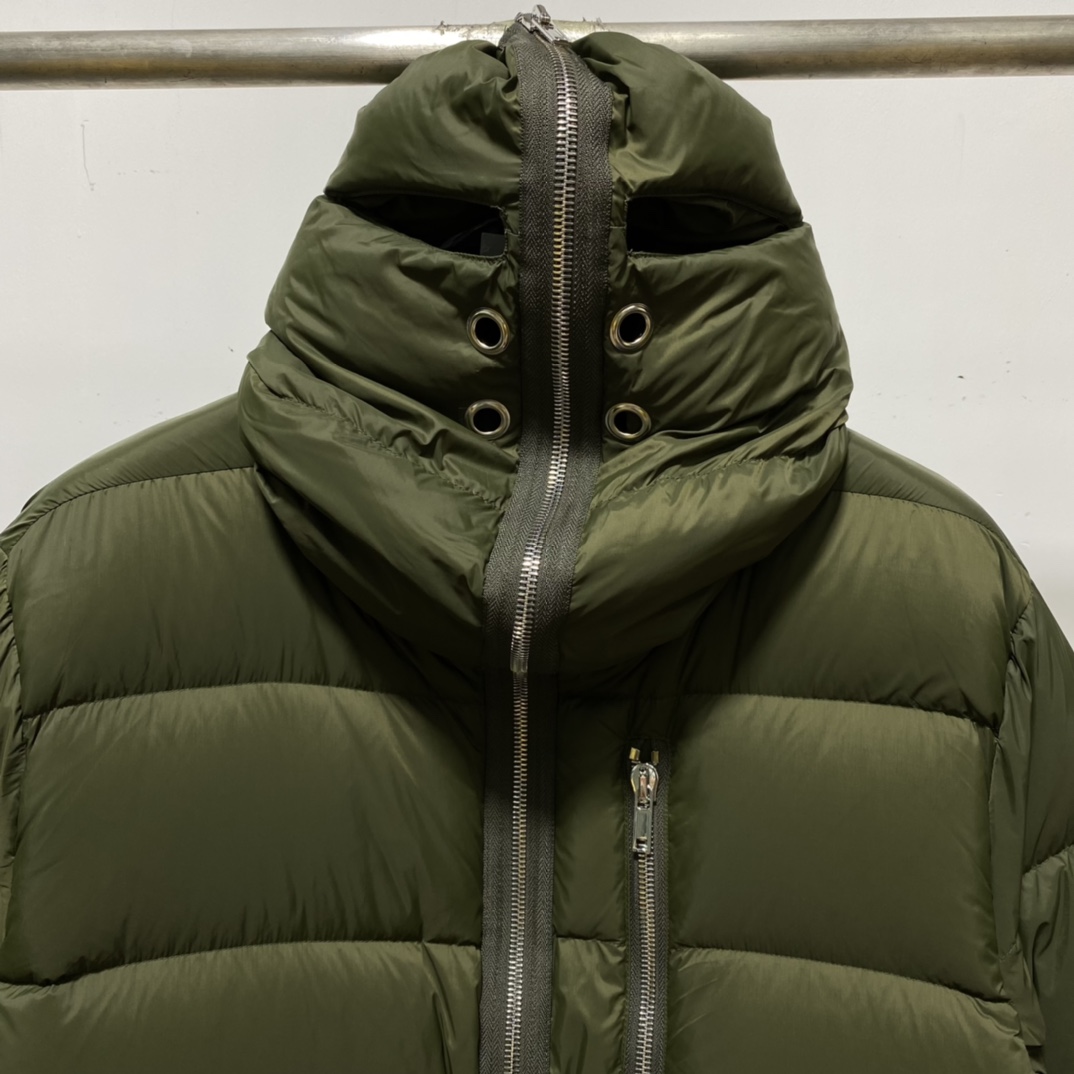 Rick Owens Short Down Jacket - DopestKickz