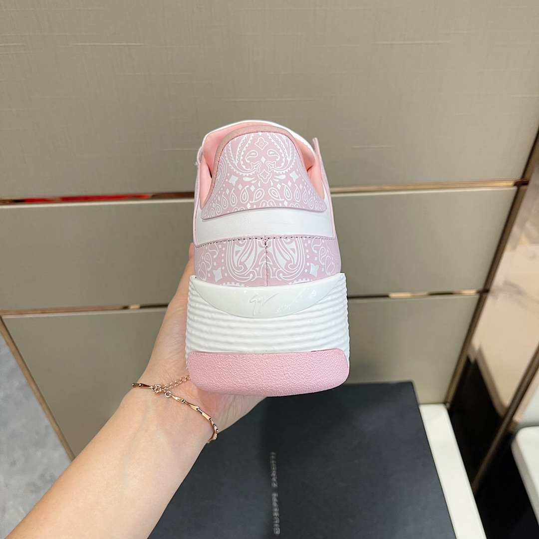 Giuseppe Zanotti Talon Paisley-print Sneakers - DopestKickz