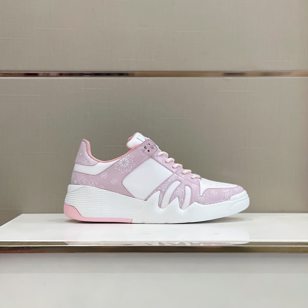 Giuseppe Zanotti Talon Paisley-print Sneakers - DopestKickz