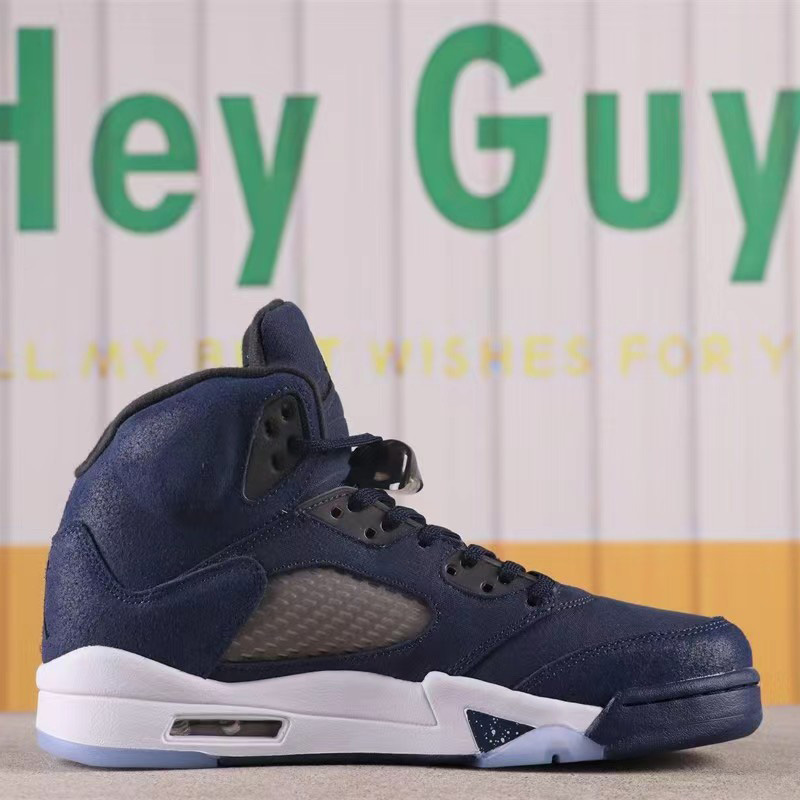 Air Jordan 5 “Midnight Navy”  Sneakers      FD6812-400 - DopestKickz