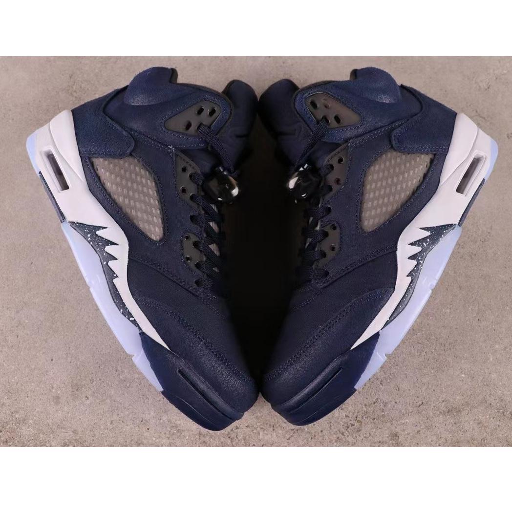 Air Jordan 5 “Midnight Navy”  Sneakers      FD6812-400 - DopestKickz