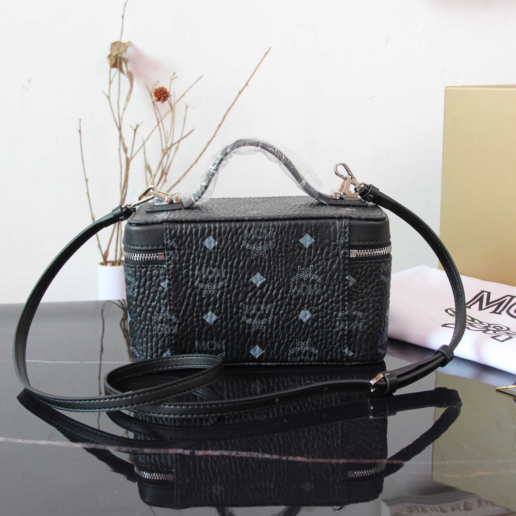 MCM Rockstar Viesto Vanity Tote Bag (11*20*10cm) - DopestKickz