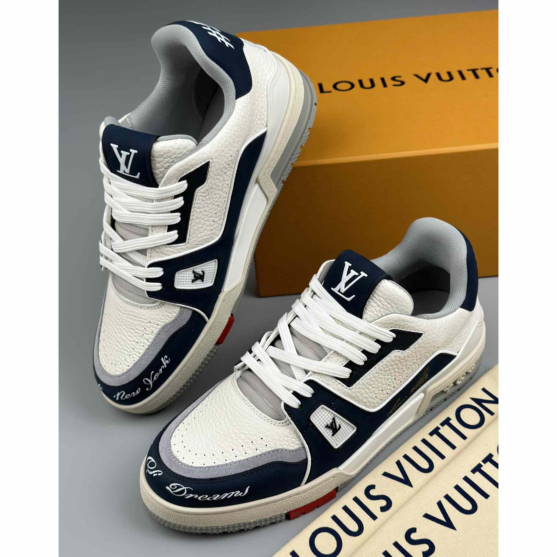 Louis Vuitton LV Trainer Sneaker        - DopestKickz