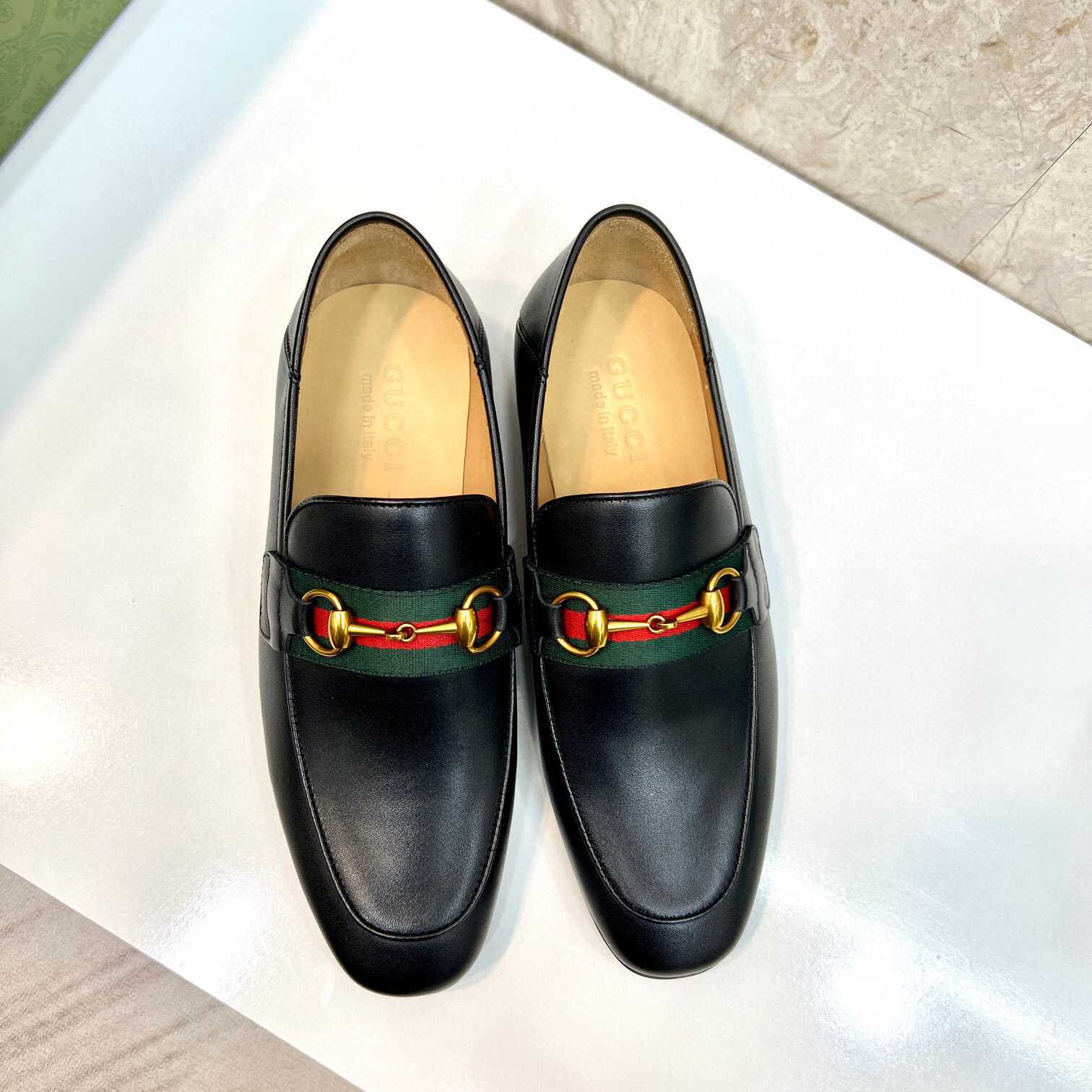 Gucci Loafer With Web  (Upon Uk Size) - DopestKickz