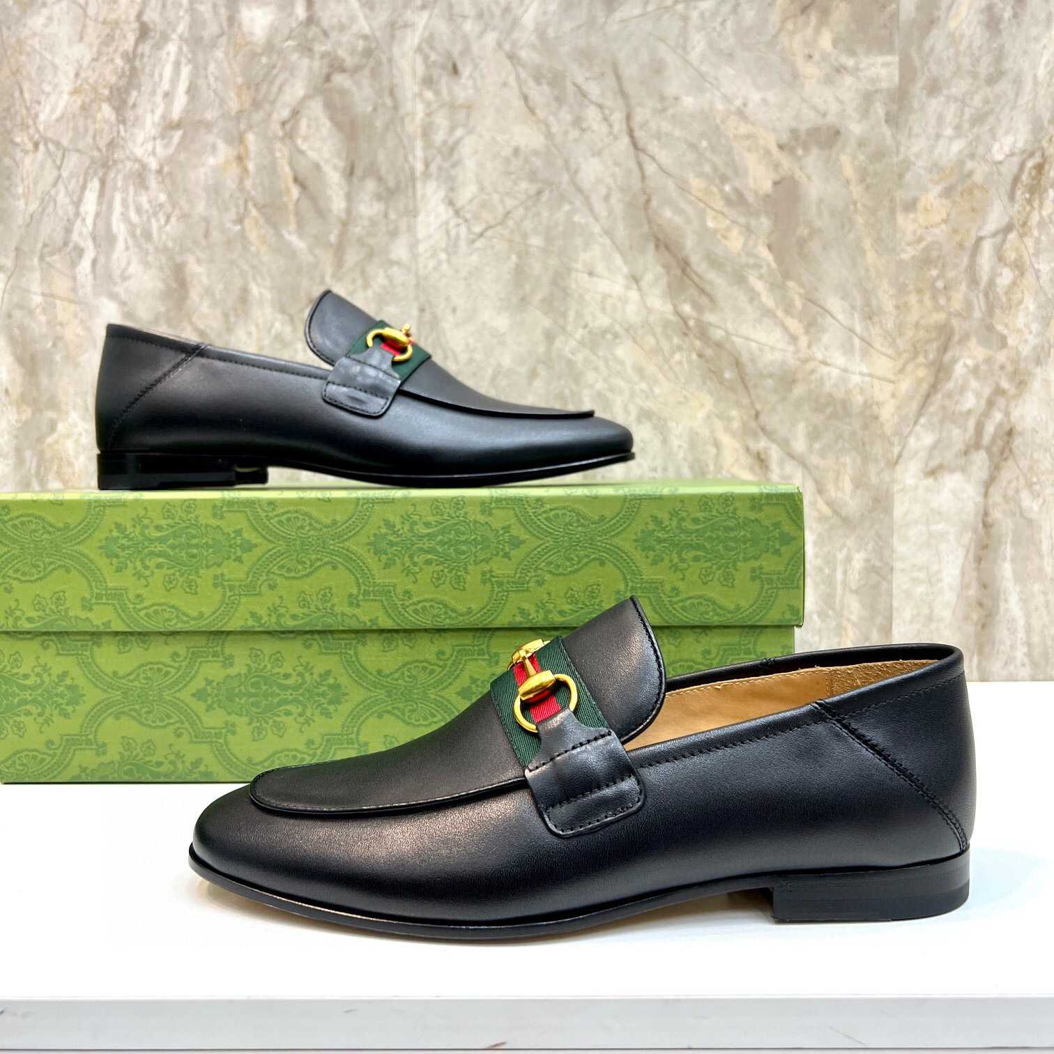 Gucci Loafer With Web  (Upon Uk Size) - DopestKickz