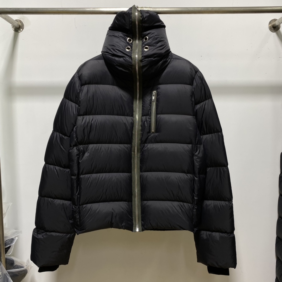 Rick Owens Short Down Jacket - DopestKickz