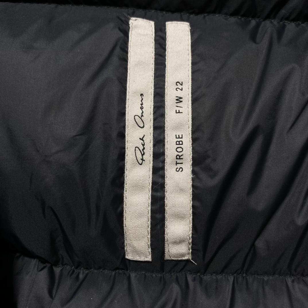 Rick Owens Short Down Jacket - DopestKickz