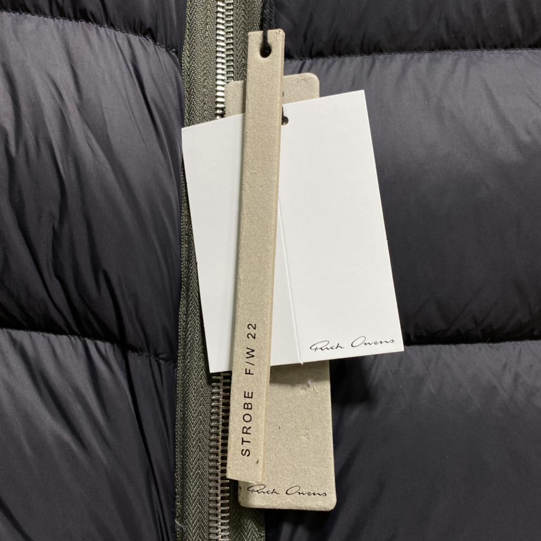 Rick Owens Short Down Jacket - DopestKickz
