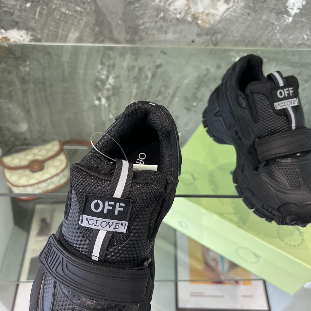 Off White Glove Slip-on Sneakers - DopestKickz