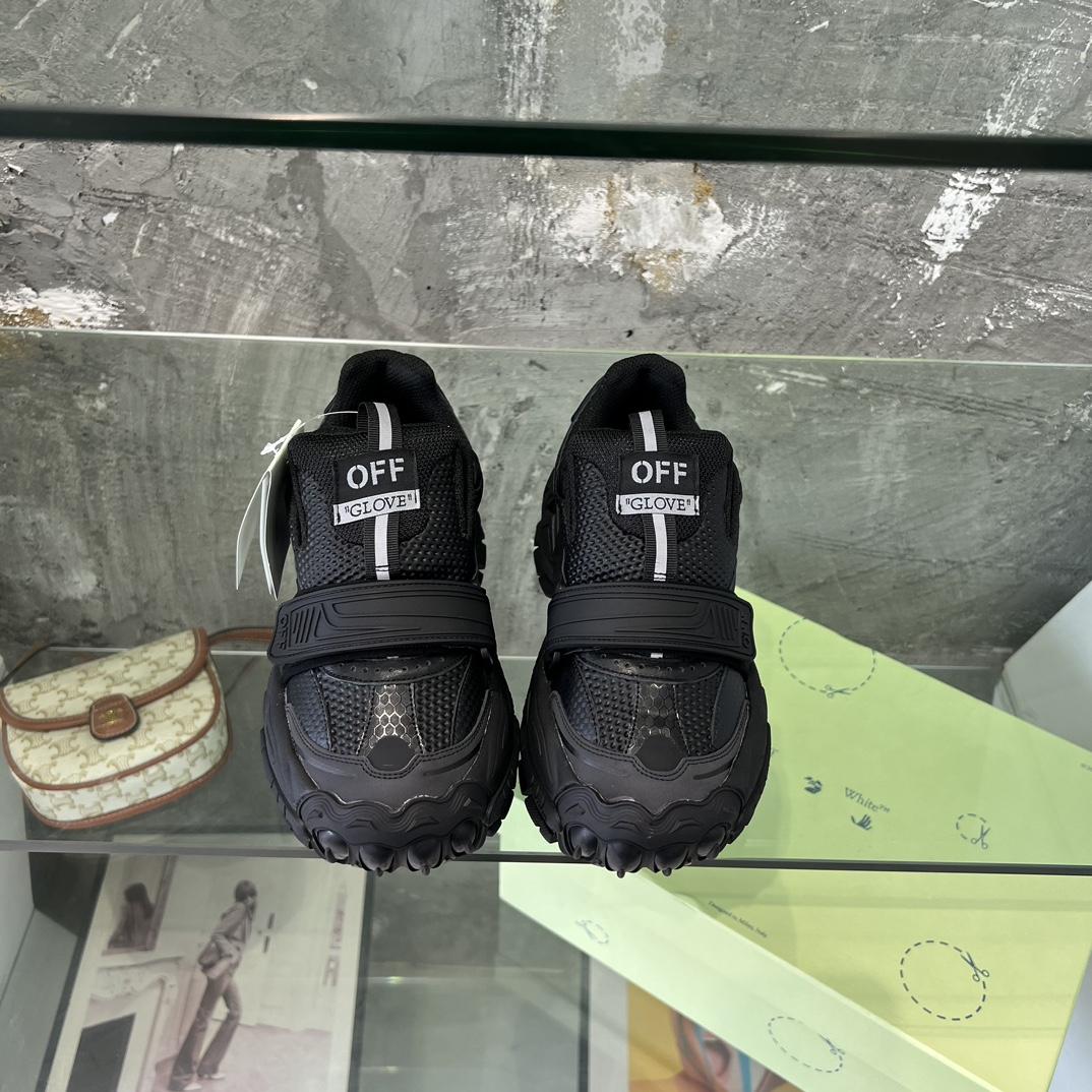 Off White Glove Slip-on Sneakers - DopestKickz