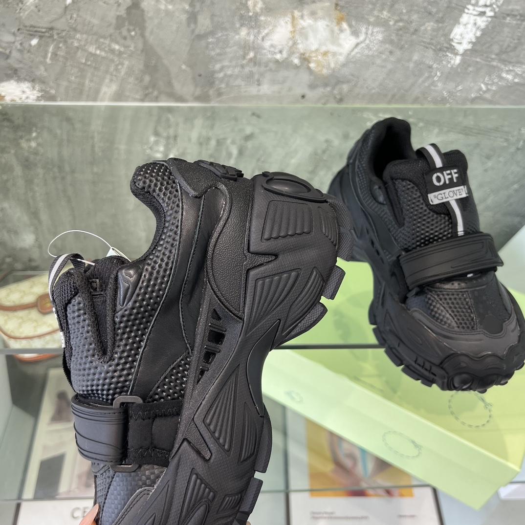 Off White Glove Slip-on Sneakers - DopestKickz