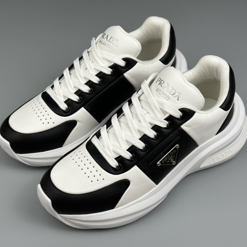 Prada Leather Sneakers(upon uk size) - DopestKickz