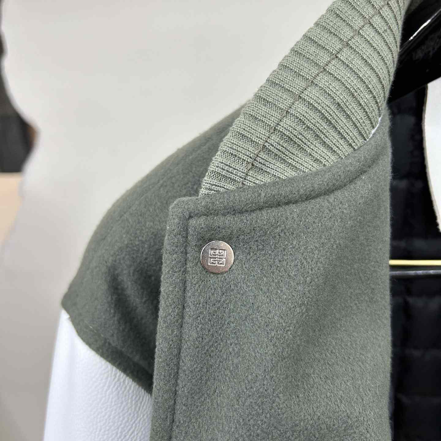 Givenchy Varsity Jacket In Wool And Leather - DopestKickz