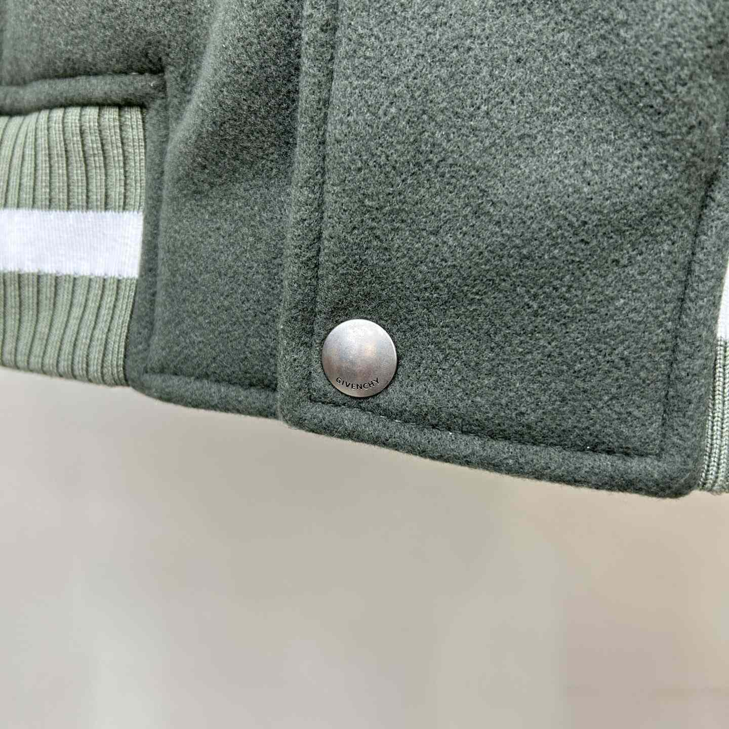 Givenchy Varsity Jacket In Wool And Leather - DopestKickz