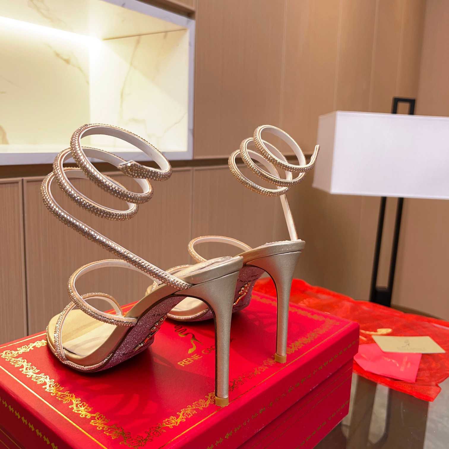 Rene Caovilla Cleo High-heel Sandals - DopestKickz