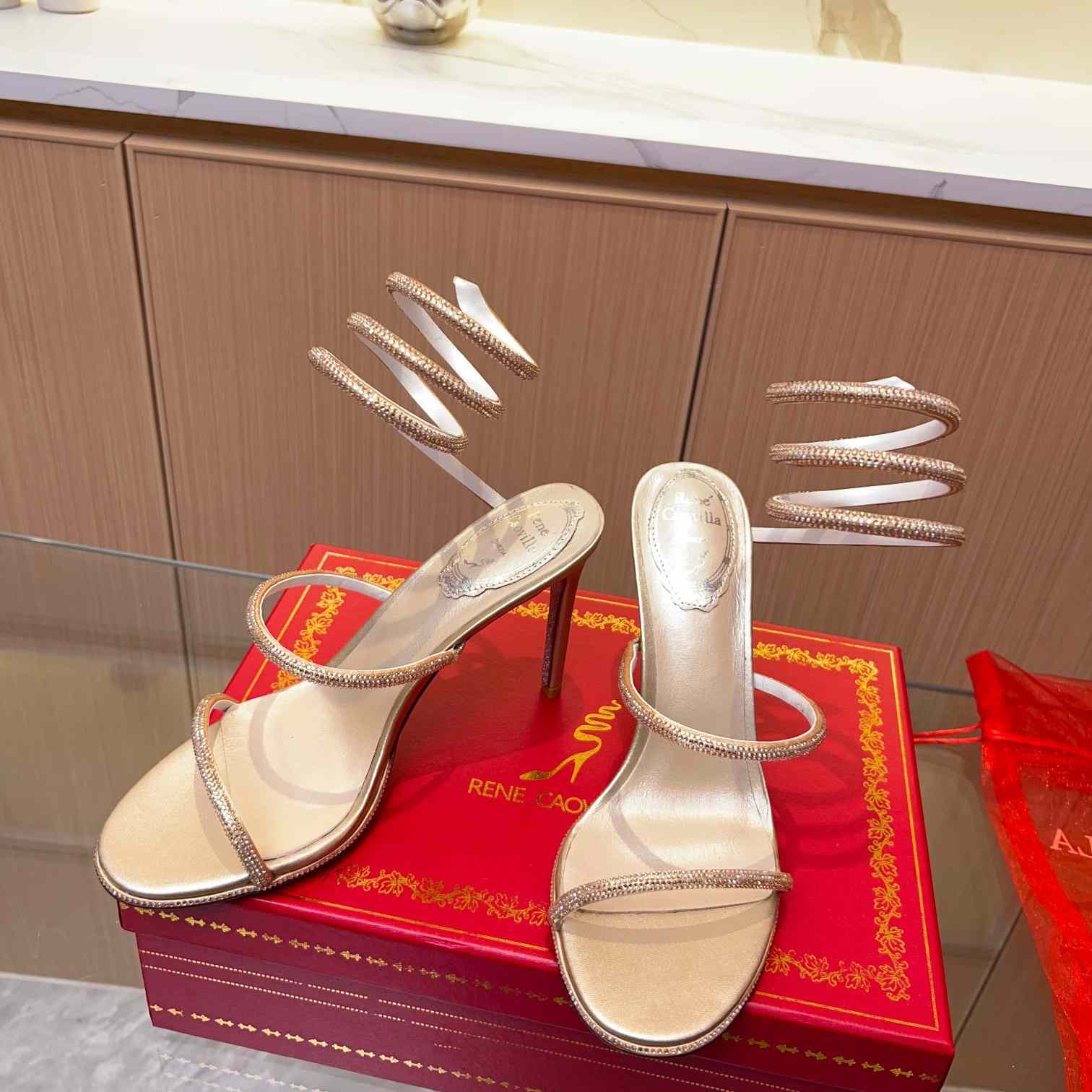 Rene Caovilla Cleo High-heel Sandals - DopestKickz