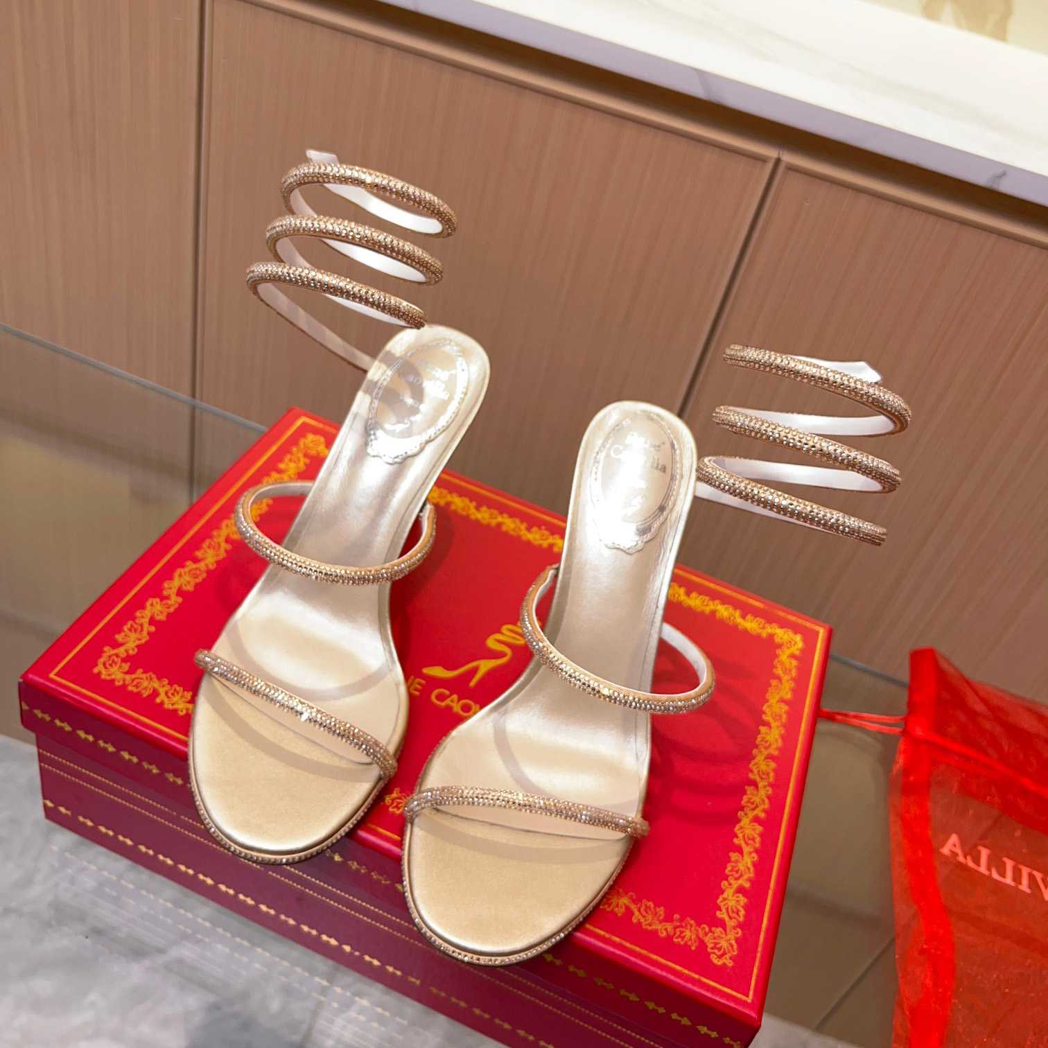 Rene Caovilla Cleo High-heel Sandals - DopestKickz