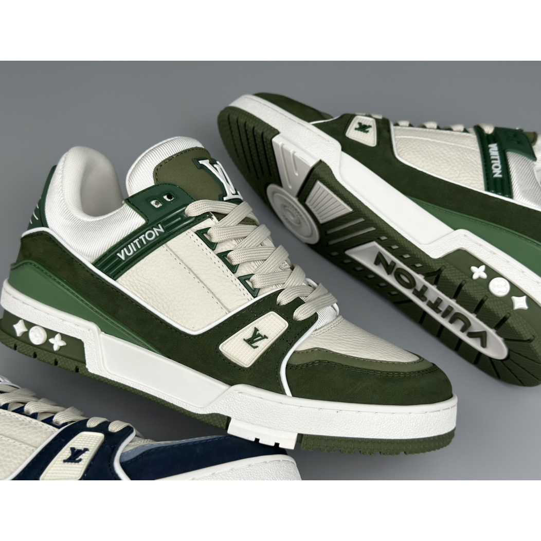 Louis Vuitton LV Trainer Sneaker       1ABLVV - DopestKickz