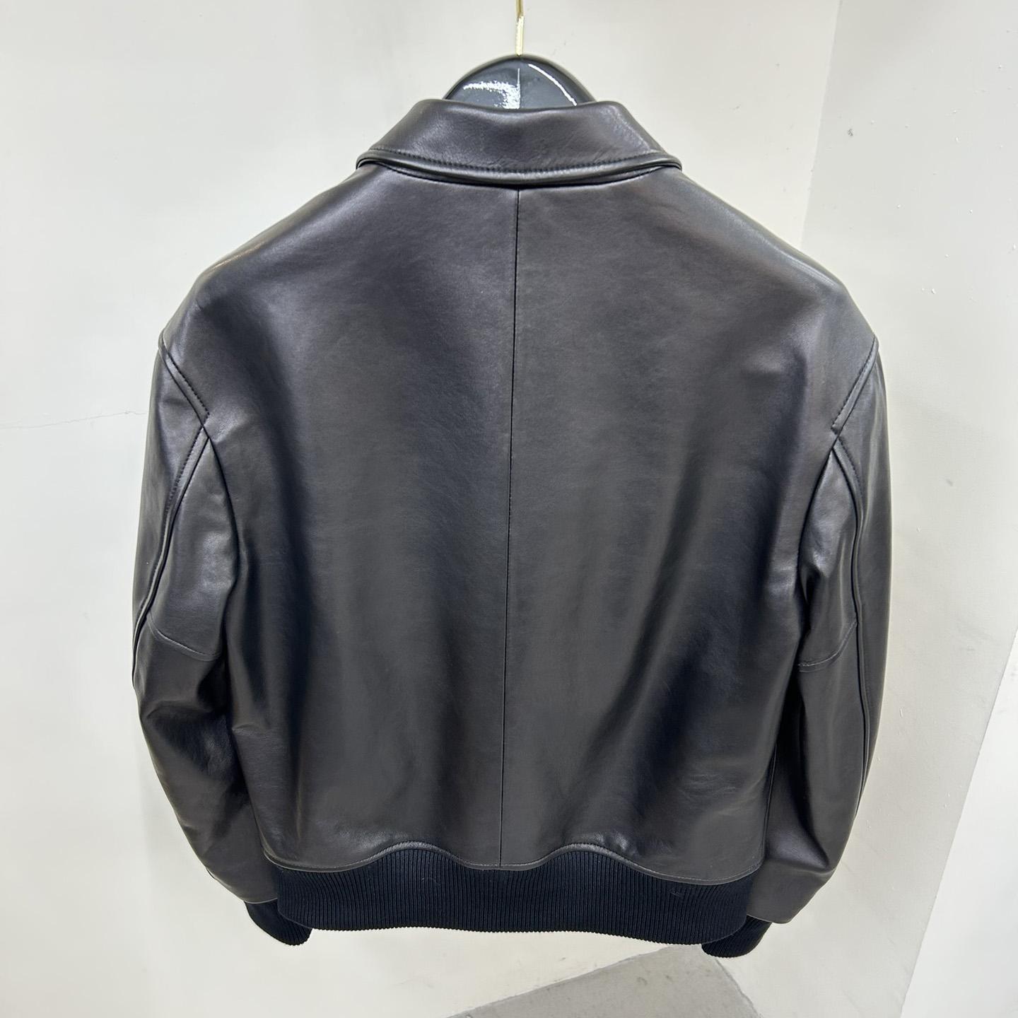 Burberry Leather Jacket   - DopestKickz