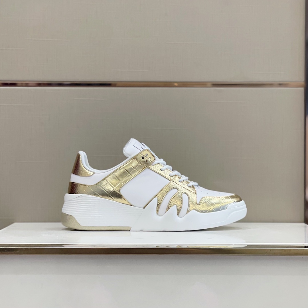 Giuseppe Zanotti Talon Paisley-print Sneakers - DopestKickz