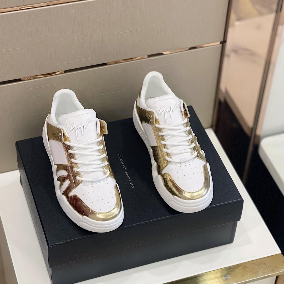 Giuseppe Zanotti Talon Paisley-print Sneakers - DopestKickz