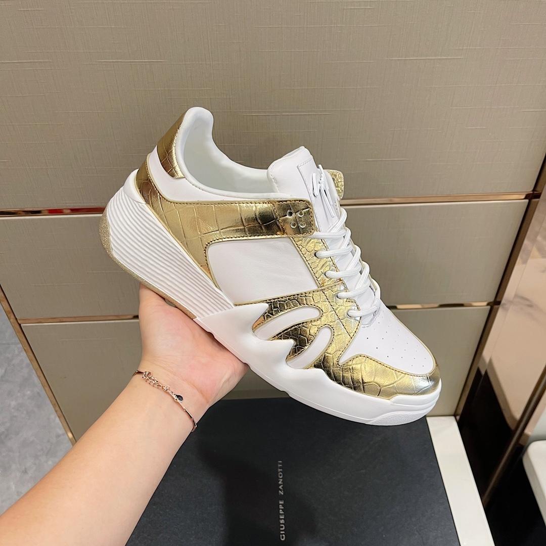 Giuseppe Zanotti Talon Paisley-print Sneakers - DopestKickz