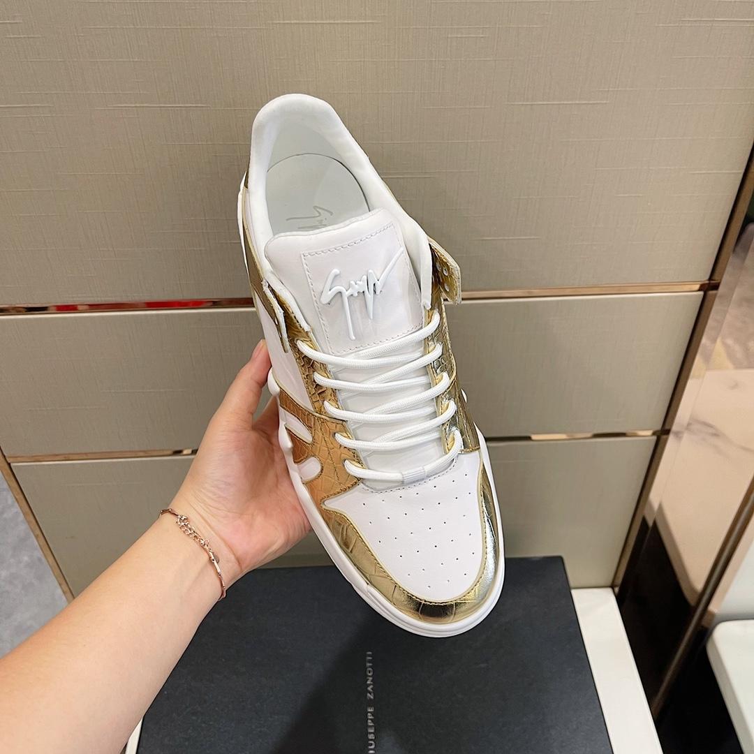 Giuseppe Zanotti Talon Paisley-print Sneakers - DopestKickz